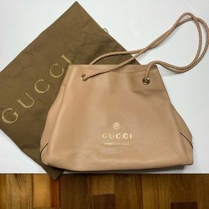 Authentic Gucci Nude Should Tote Purse